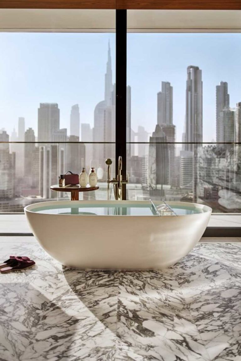 World's Most Beautiful Hotel Bathrooms 2024 | Travel \u0026 Interior, image size:768x1152