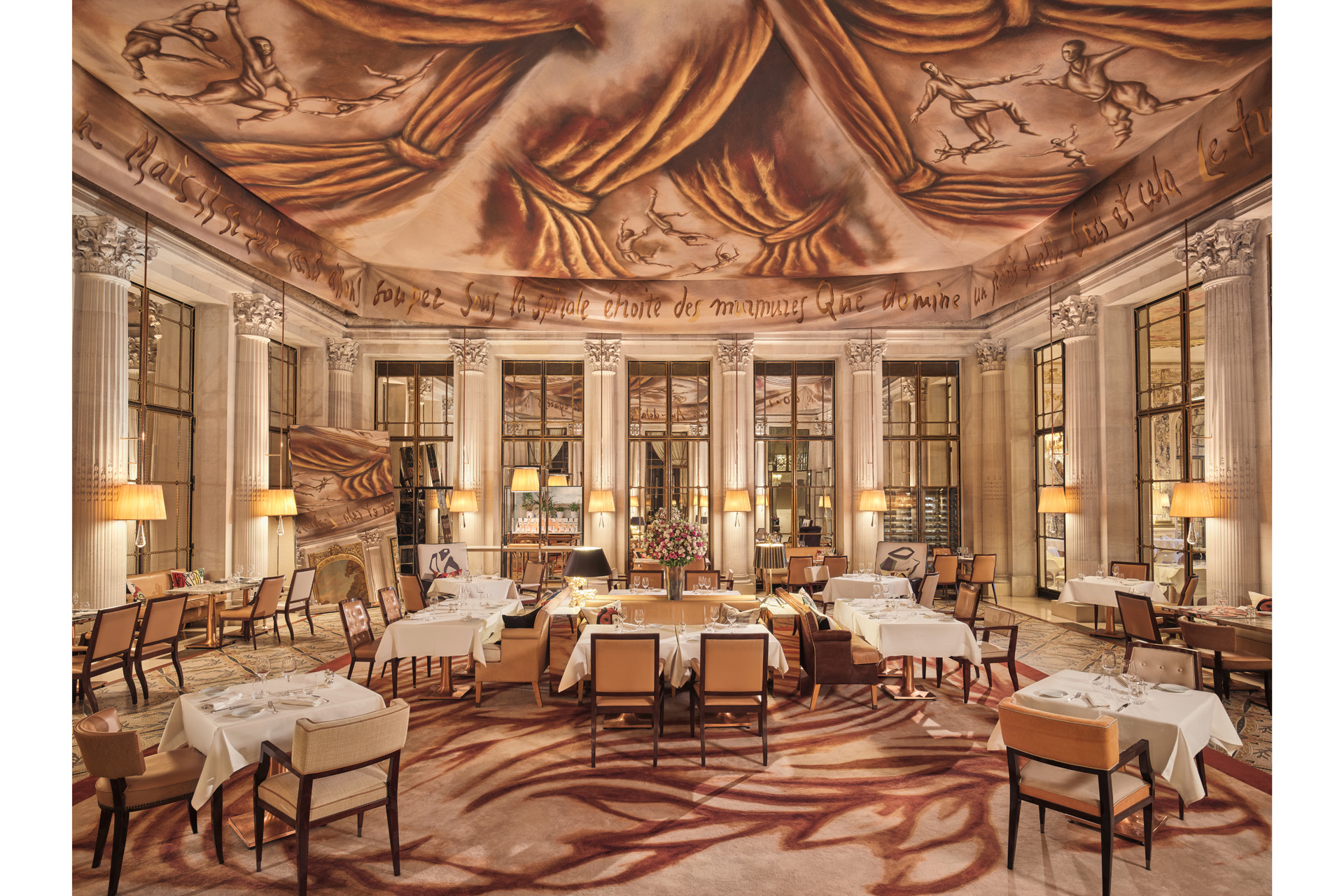 An elegant dining room