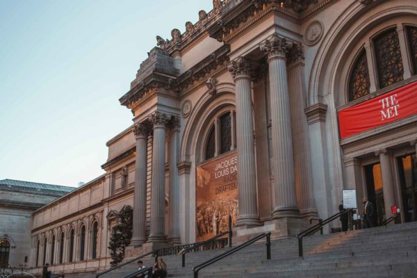 Met Museum NYC at sunset