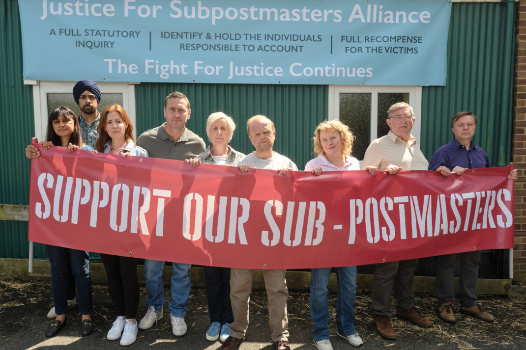 The cast of Mr Bates vs The Post Office