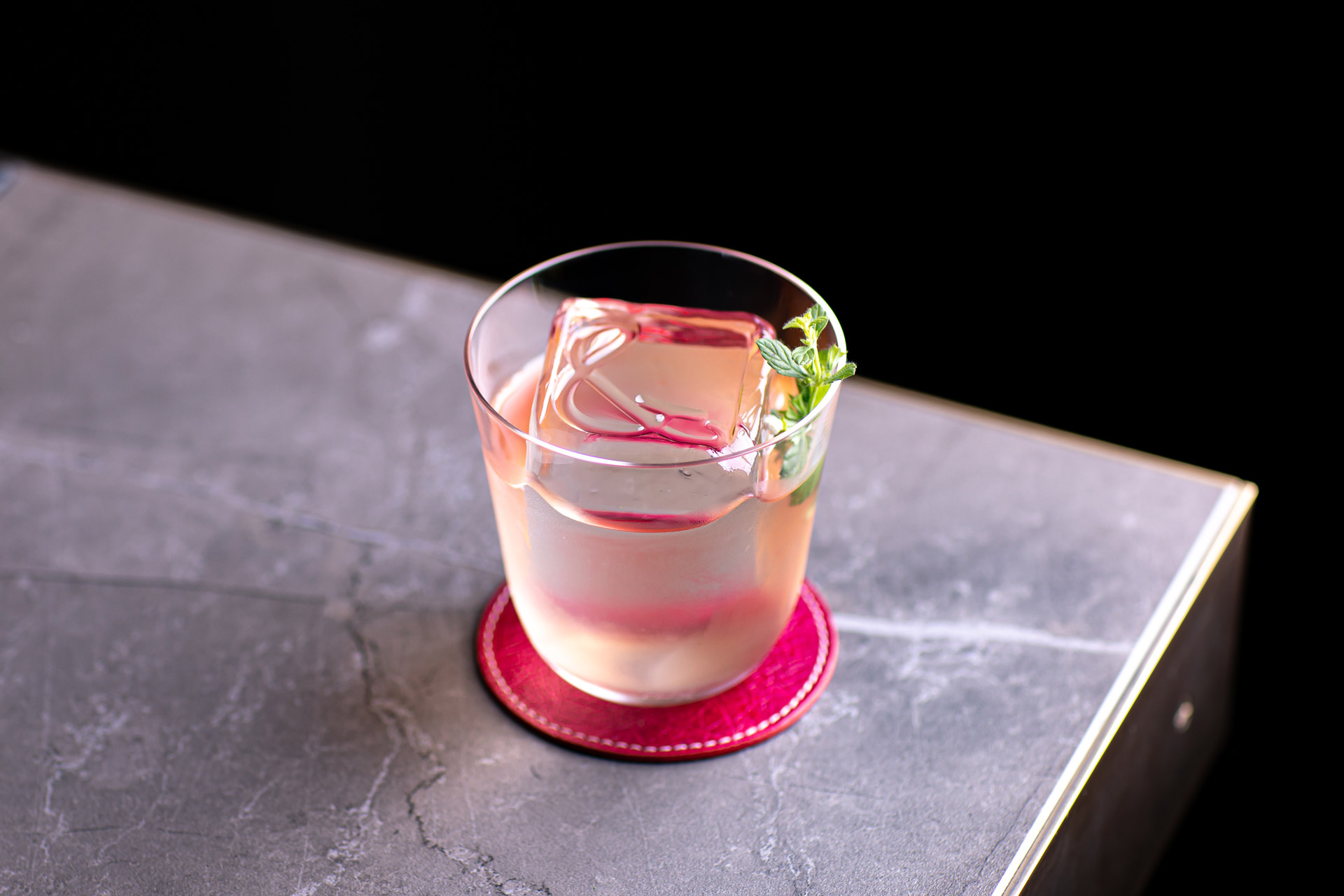 Cocktail at Kitchen Table