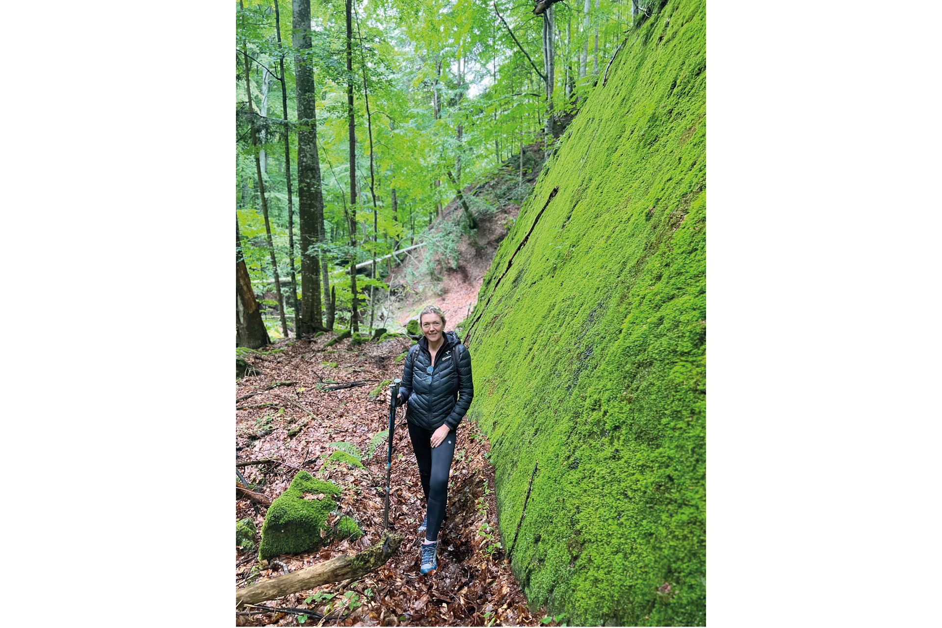 Annabel laces up her hiking boots for a wilderness adventure in Romania