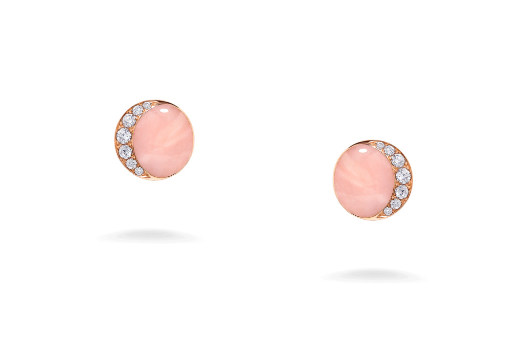 Pink earrings