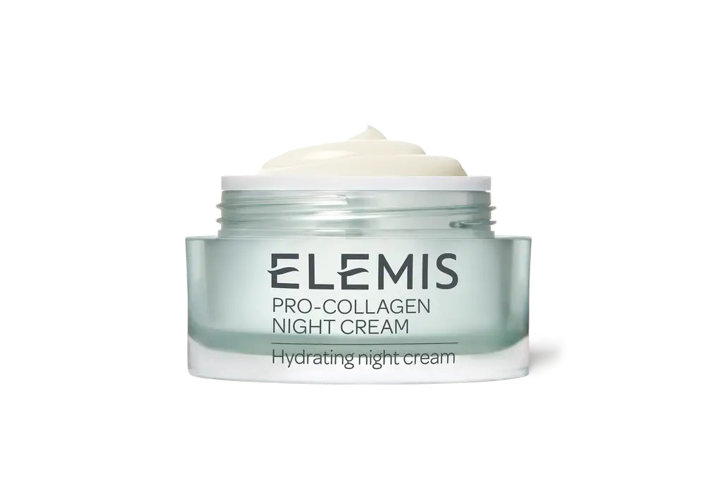 Green tub of night cream