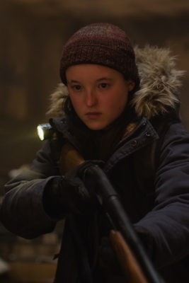 Bella Ramsey as Ellie in The Last of Us season 2