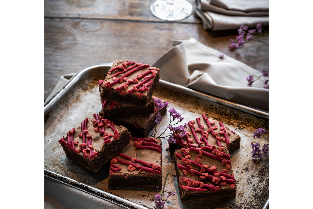 Heart Brownies