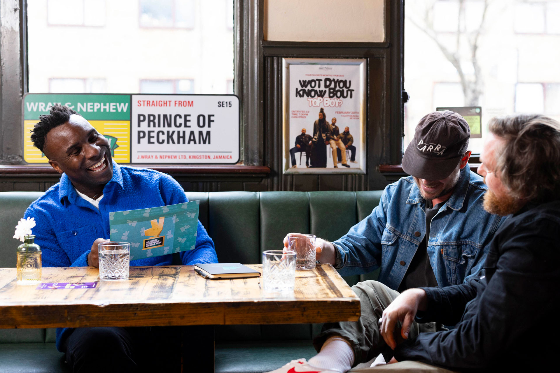 Founders of White Men Can't Jerk restaurant in Peckham