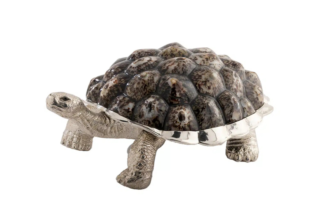 An ornamental tortoise