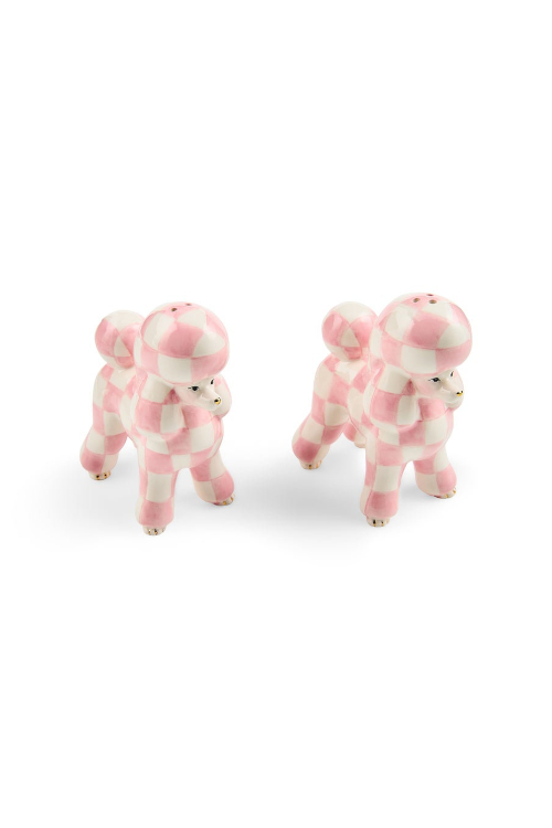 Pink poodle shakers