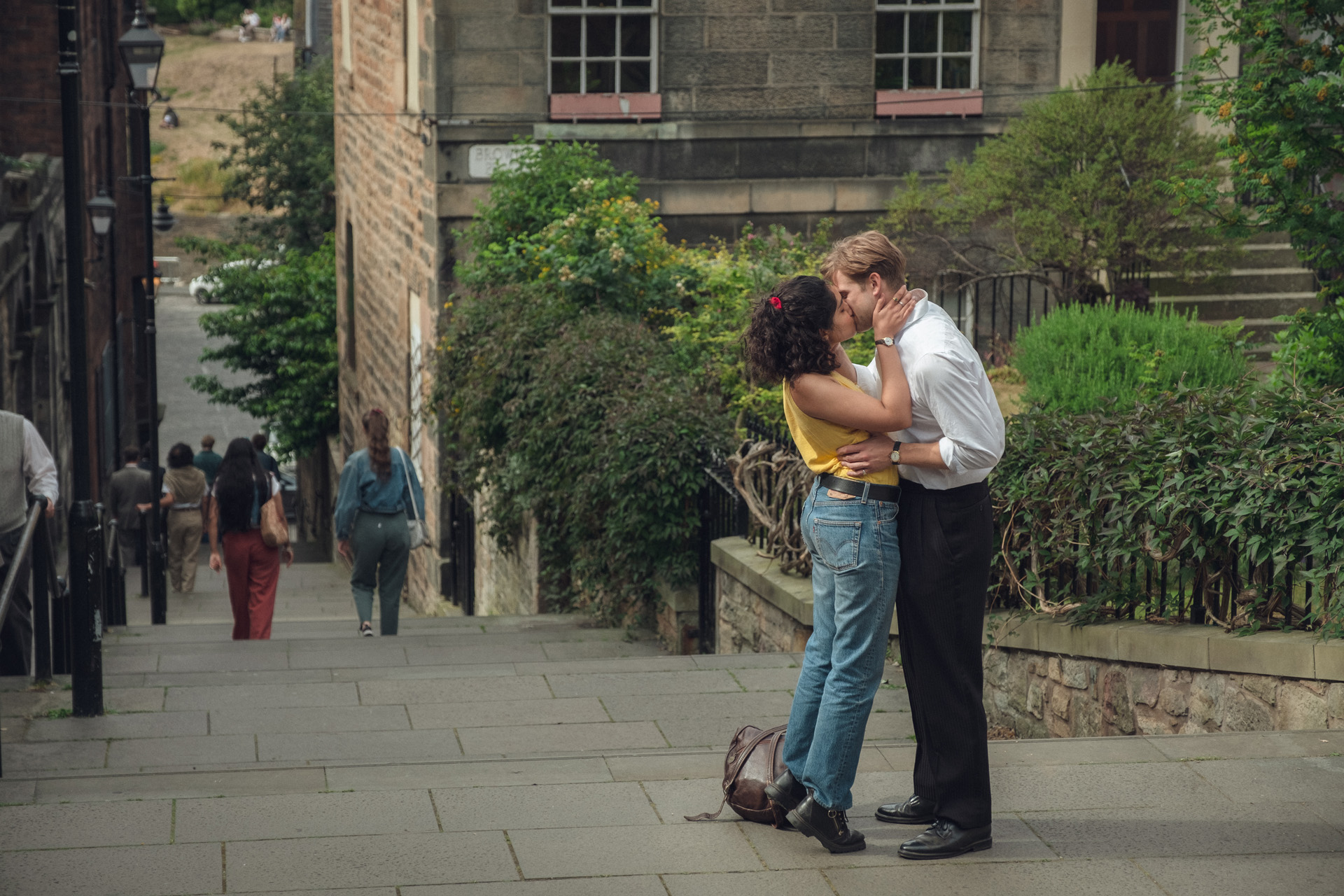 A still from one day in Edinburgh