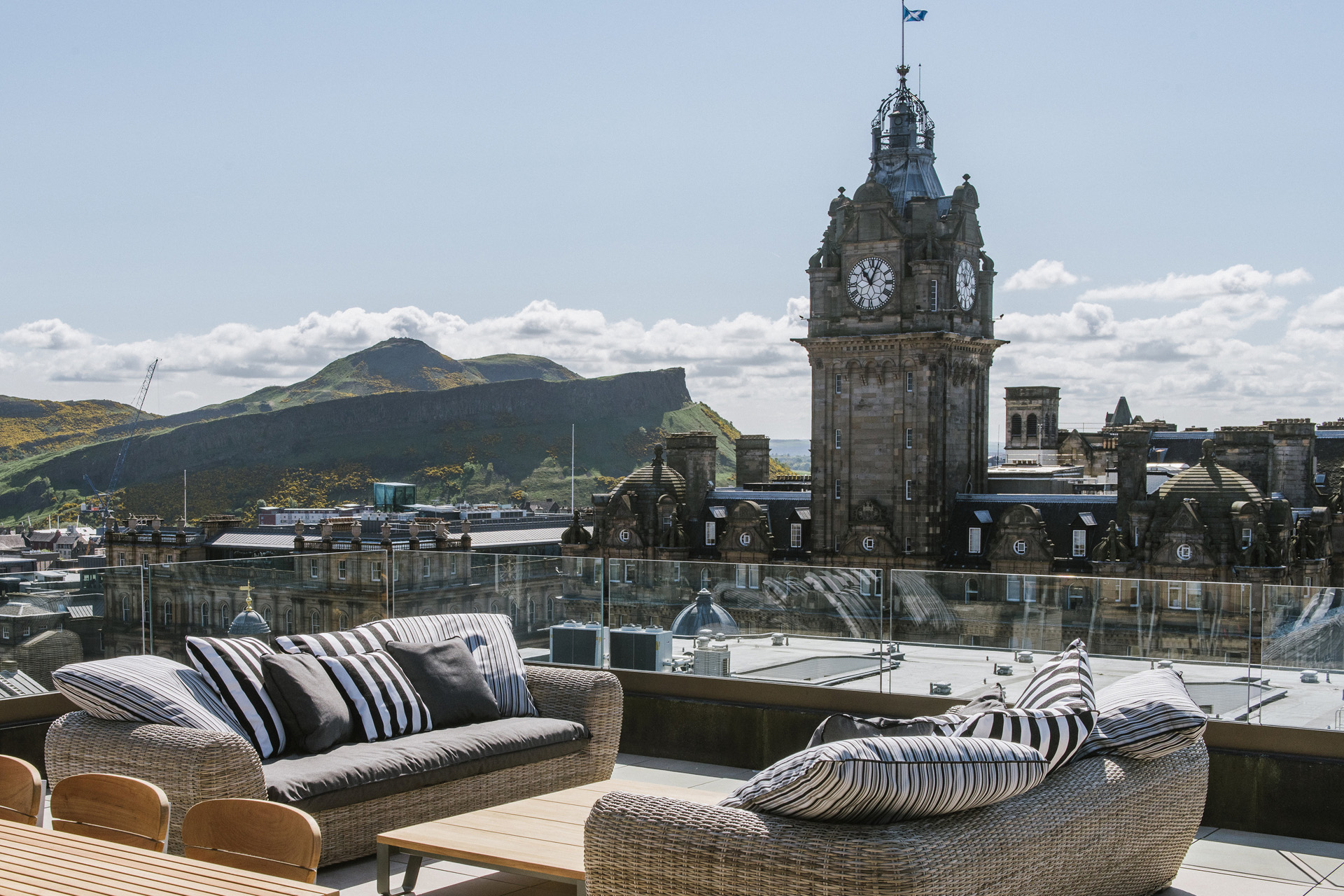 The Penthouse Terrace at The Edinburgh Grand