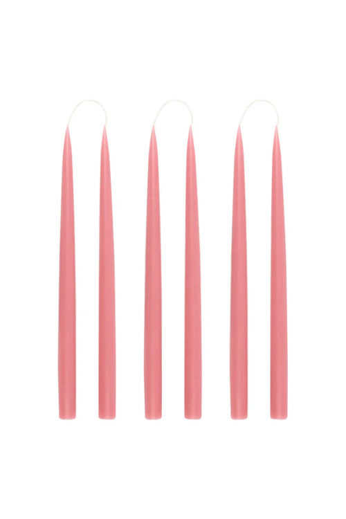 Pink candlesticks