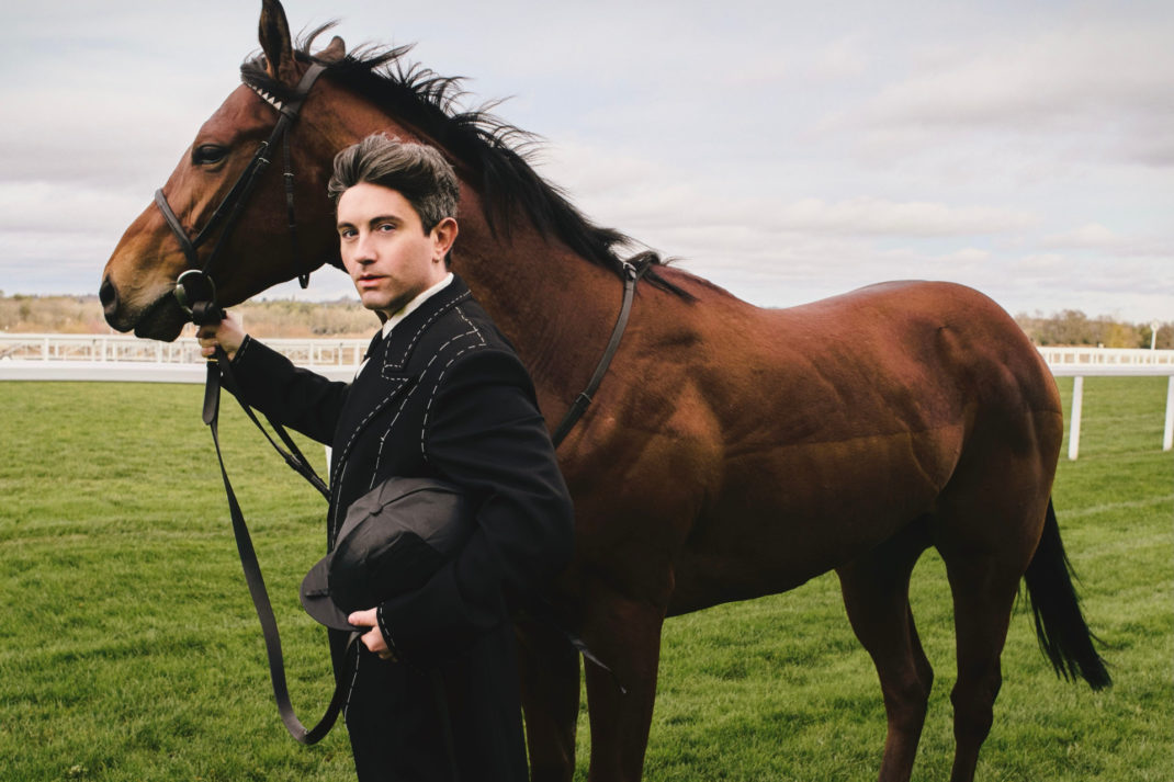Daniel w. Fletcher with horse at Royal Ascot