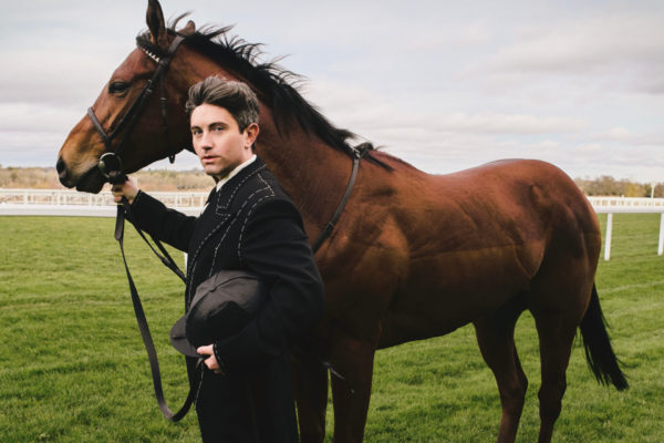 Daniel w. Fletcher with horse at Royal Ascot