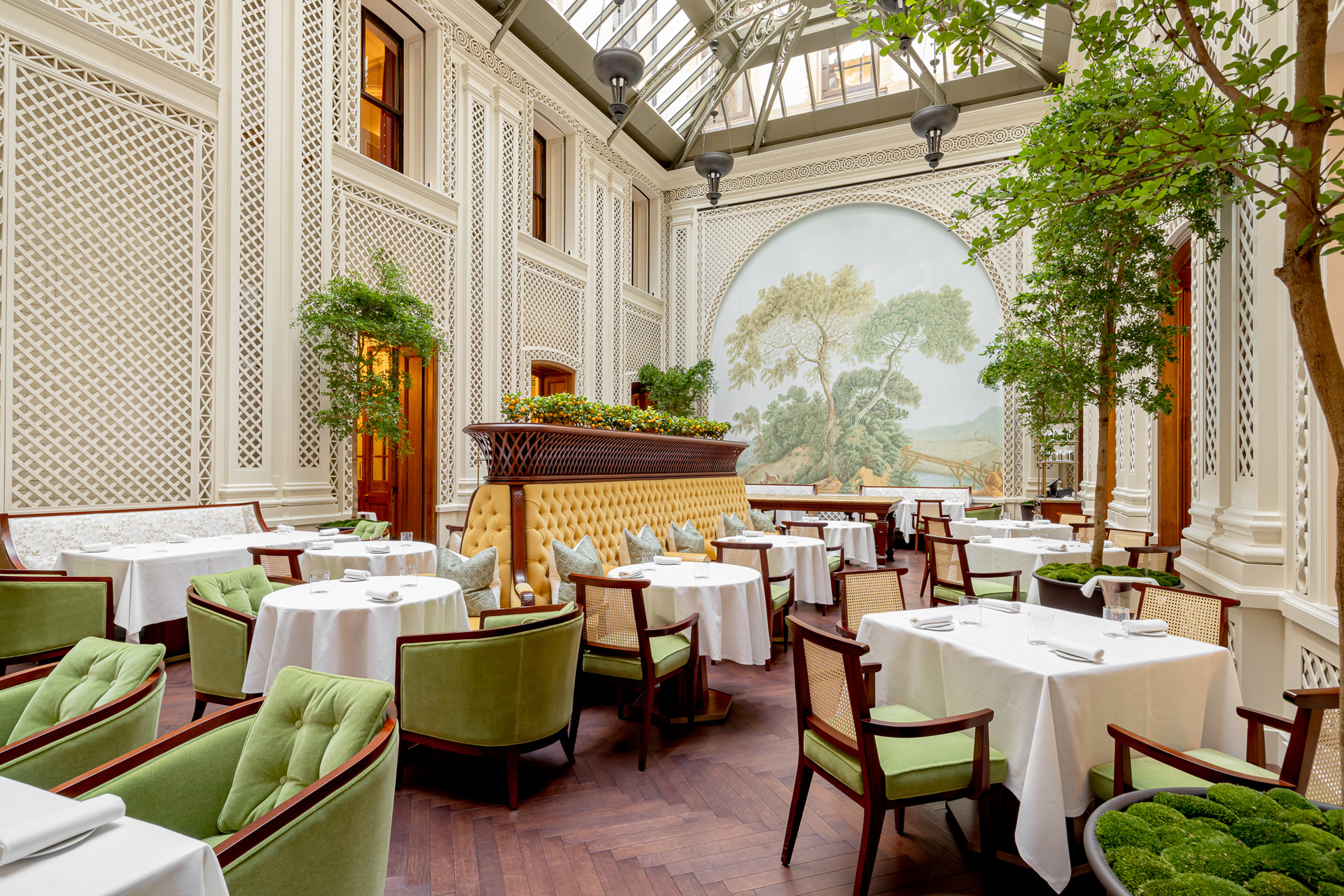The interiors of Saison