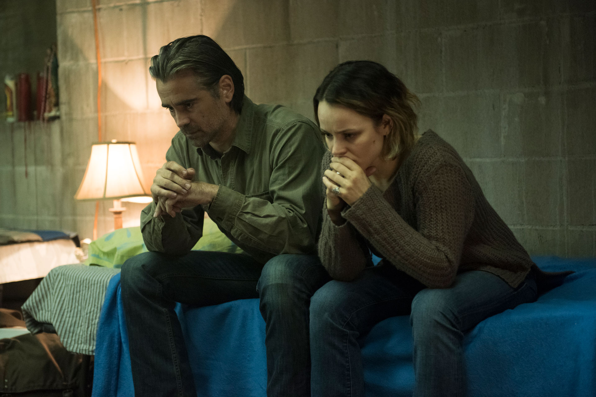 Rachel McAdams, Colin Farrell in True Detective