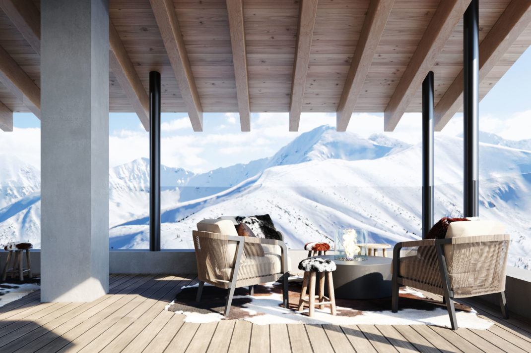 Roof at Places Hotel, Obertauern