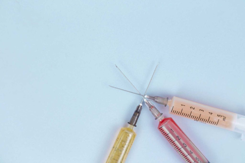 needles to represent aesthetic trends