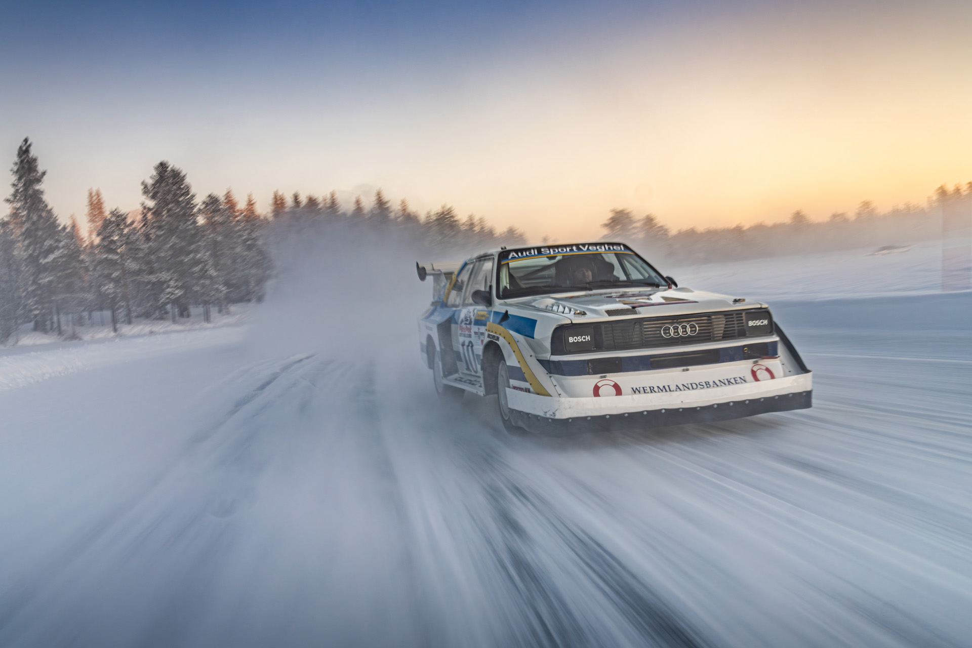 Ice driving with O'Gara Coach