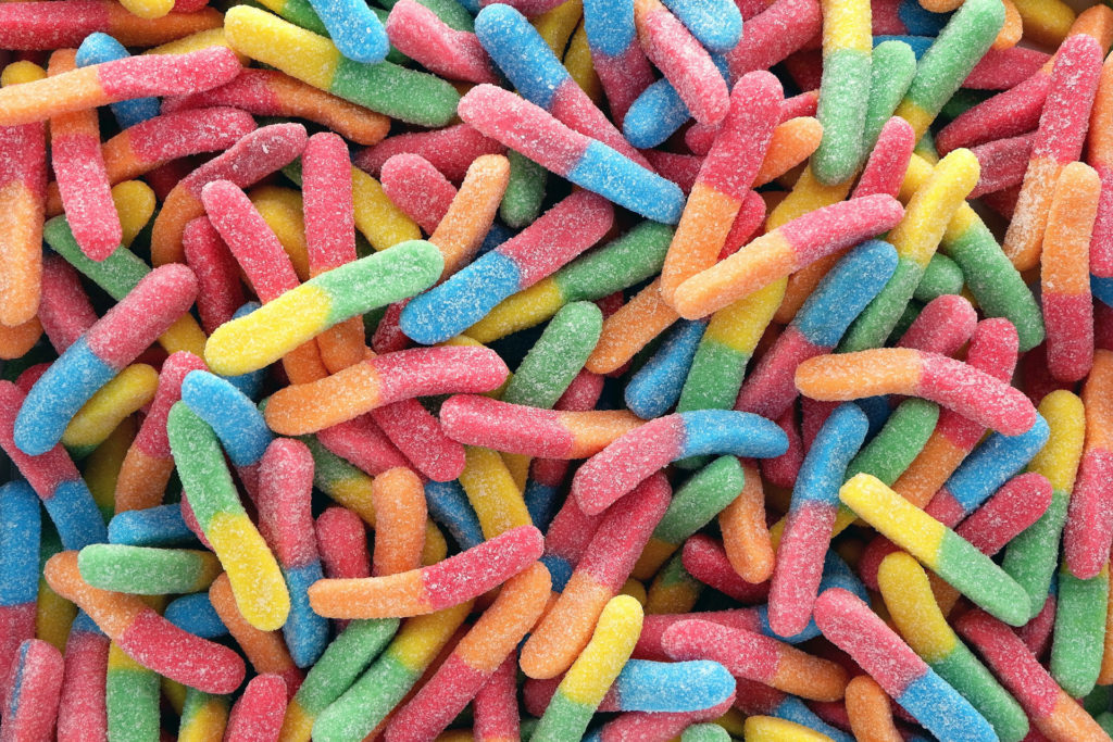 Fizzy sweets