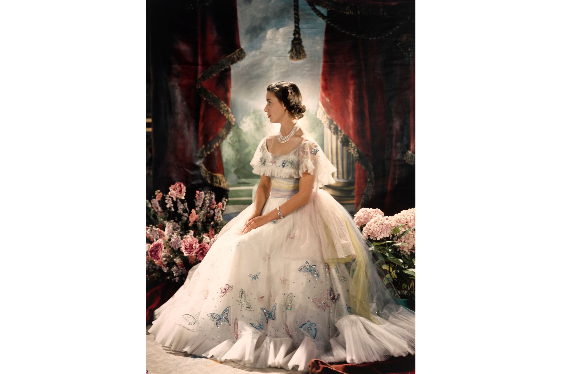 A photograph of Princess Margaret