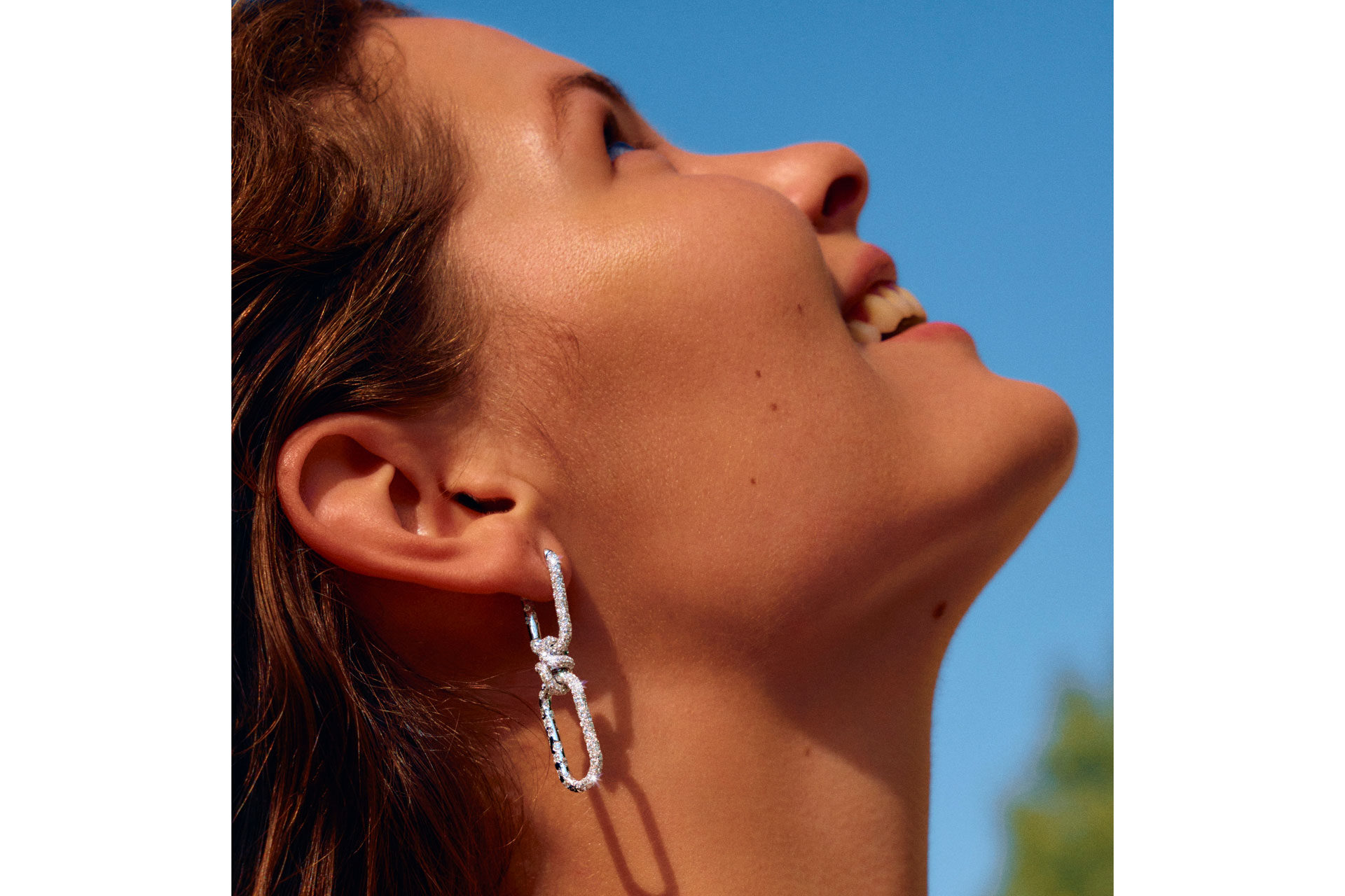 Annoushka silver chain link earrings