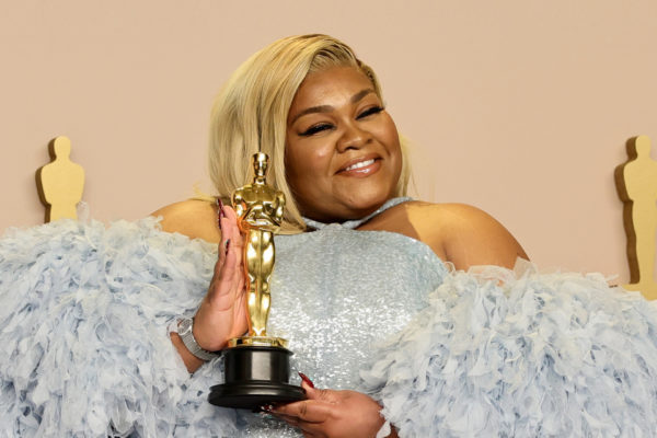 Da’Vine Joy Randolph, winner of Best Actress in a Supporting Role for The Holdovers.