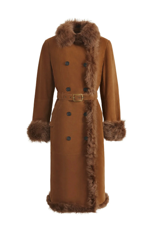 Brown coat