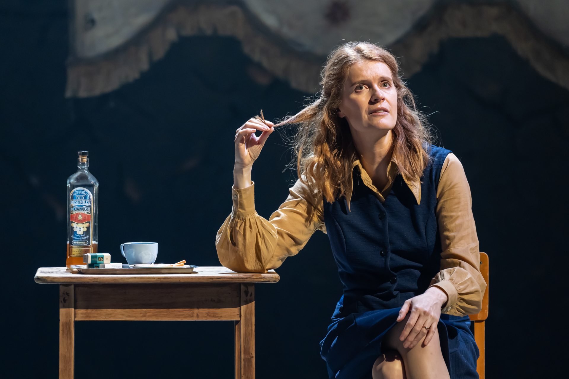 Justine Mitchell in Faith Healer at the Lyric Hammersmith Theatre