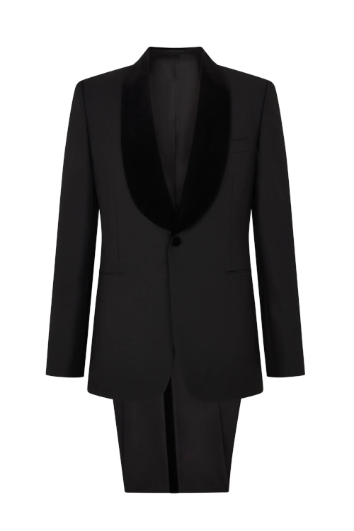 Black dinner suit