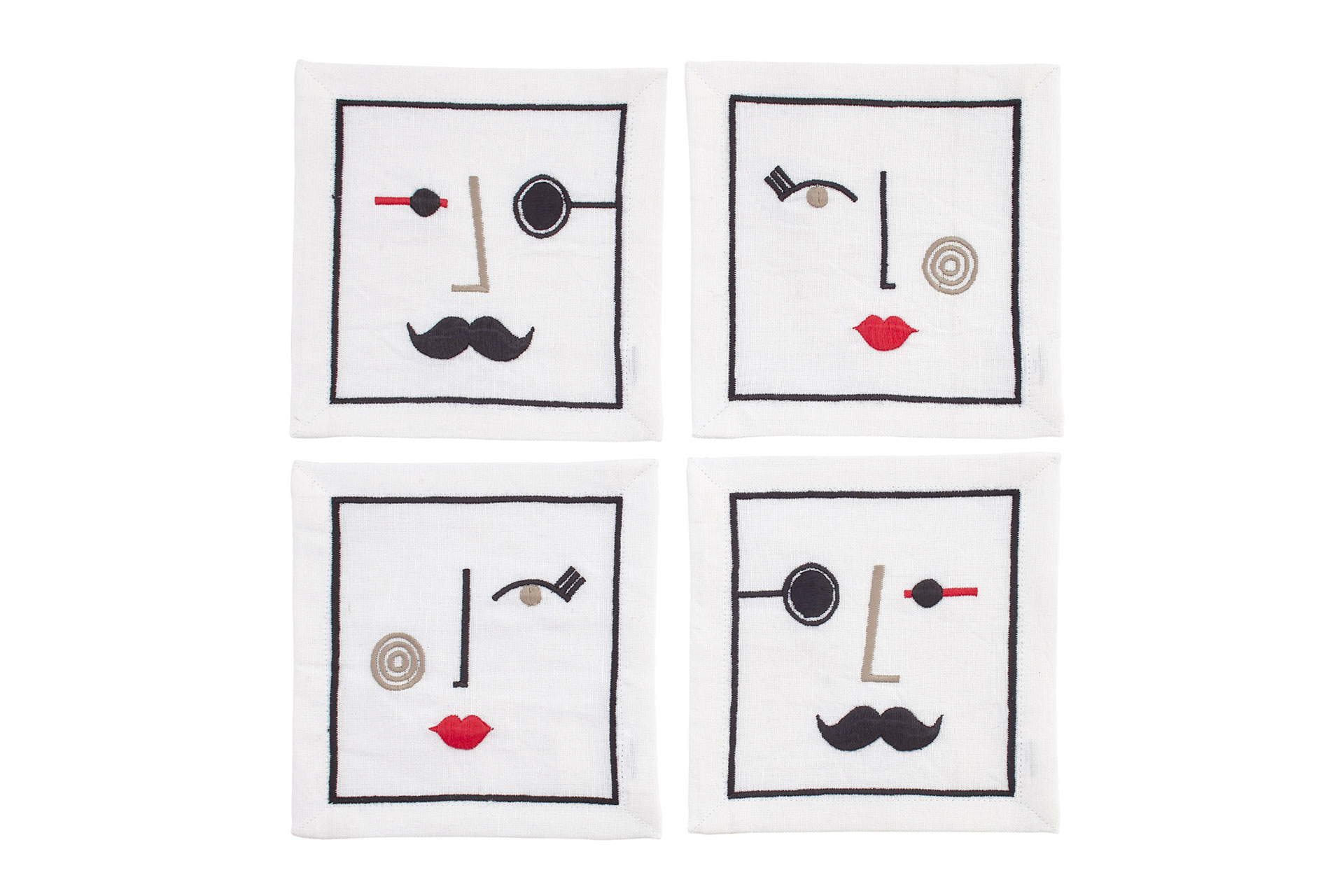 Jonathan Adler cocktail napkins