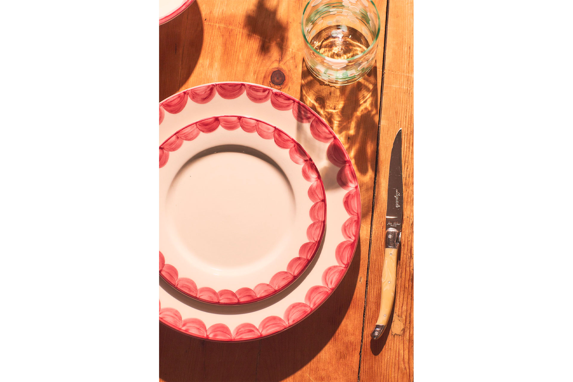 Late Afternoon scallop plates