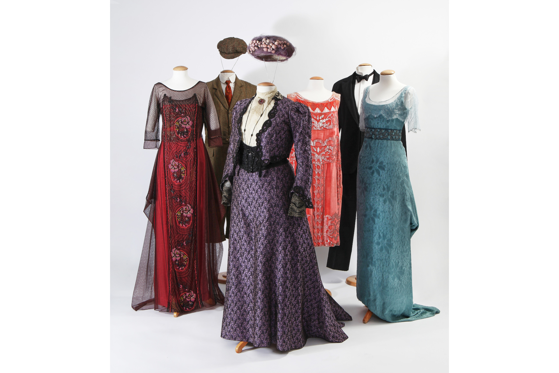 Downton Abbey costumes for Lights Camera Auction