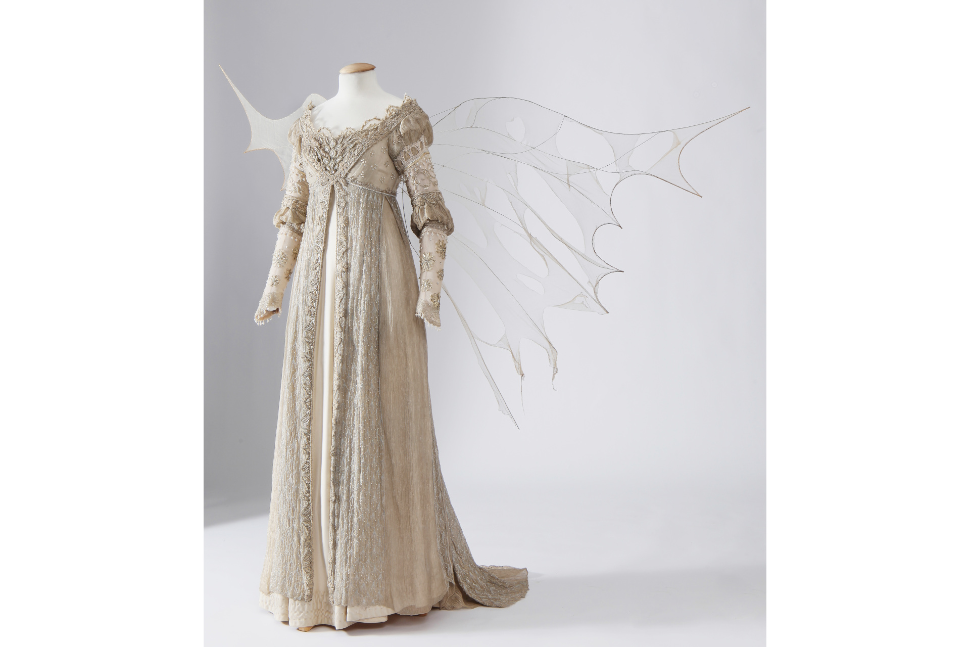 Dress with wings
