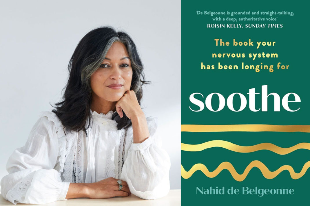 Nahid De Belgeonne and green book cover