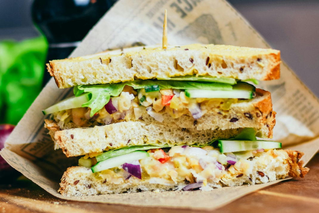 Breakfast sandwich