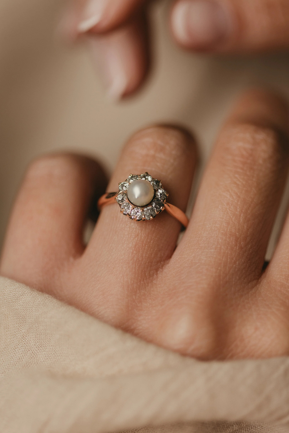 Close up of hand