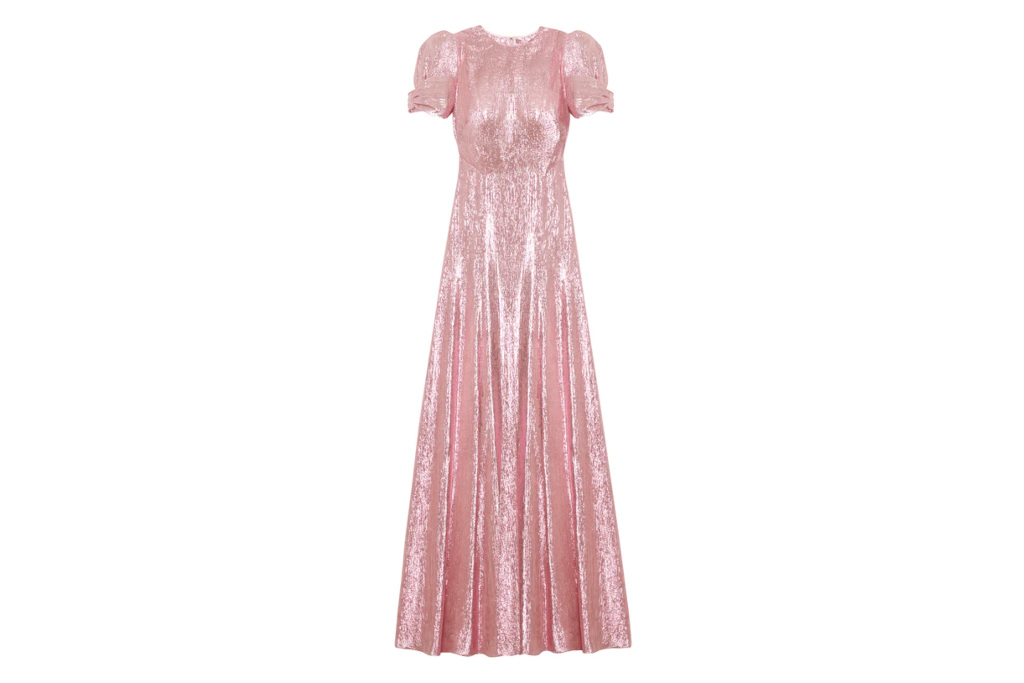 Pink wedding guest dress