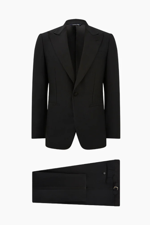 Black blazer and trousers