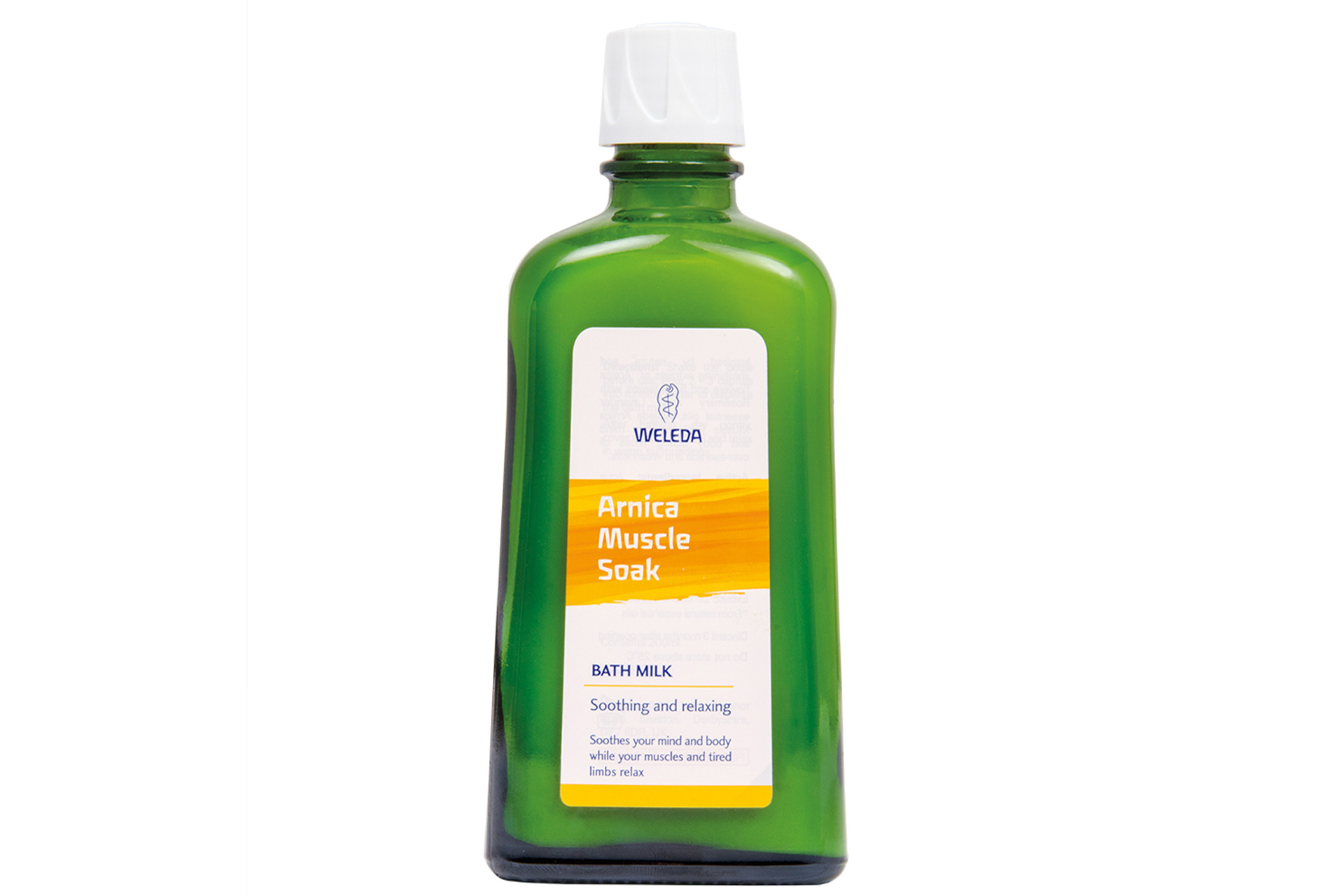 Green Weleda bath soak