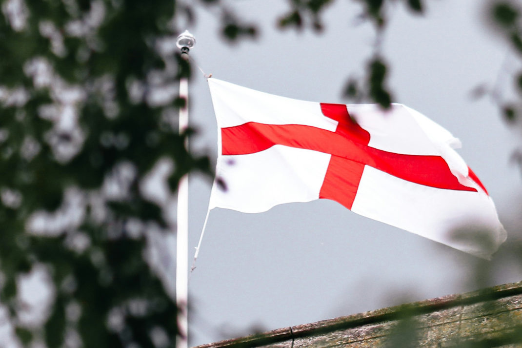 St George's cross flag