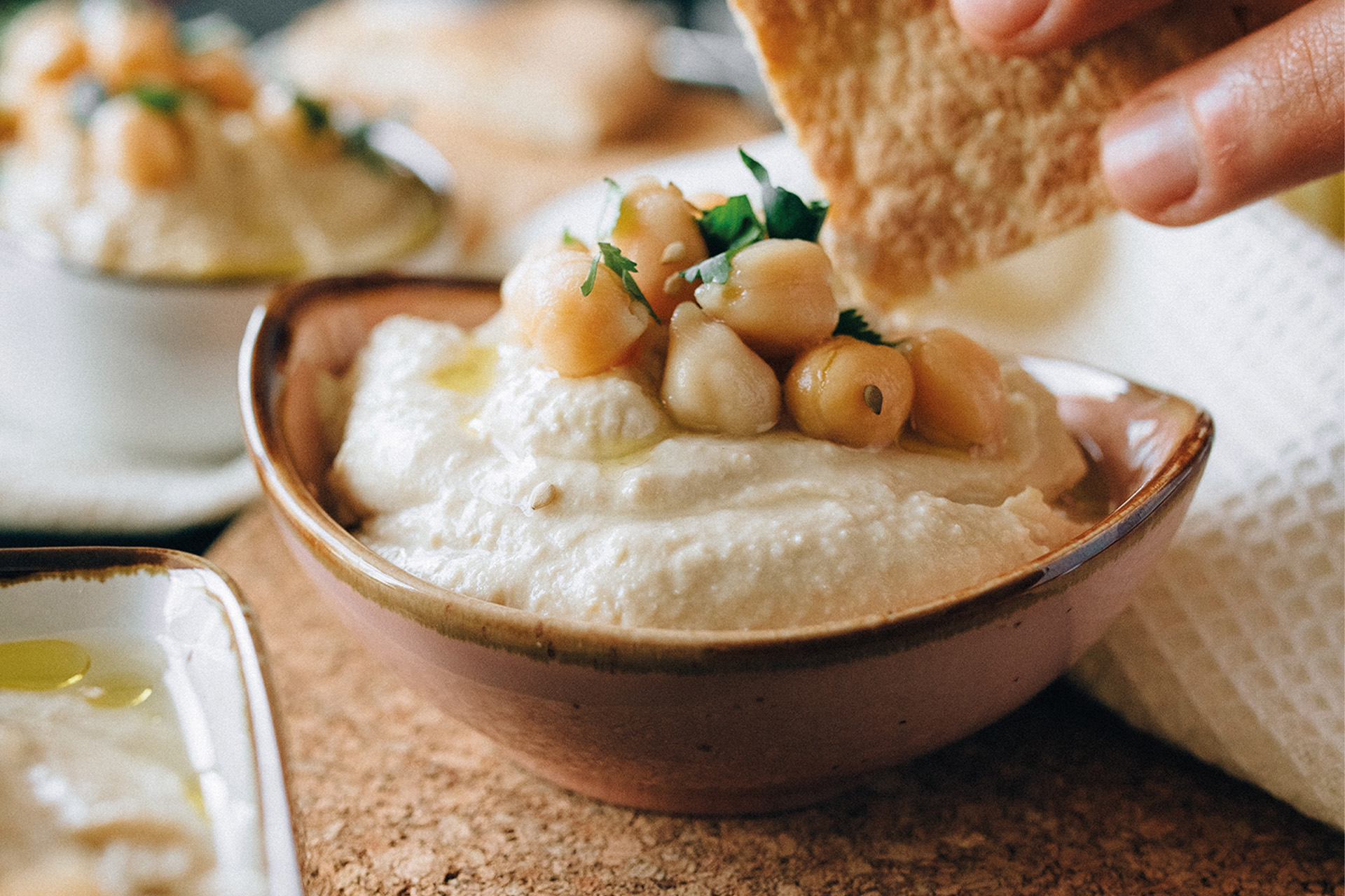 Pots of Hummus