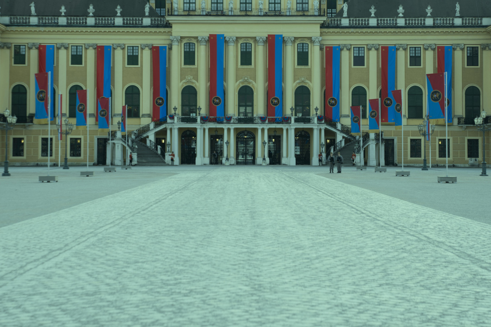 Schönbrunn Palace, Vienna, as seen in The Regime