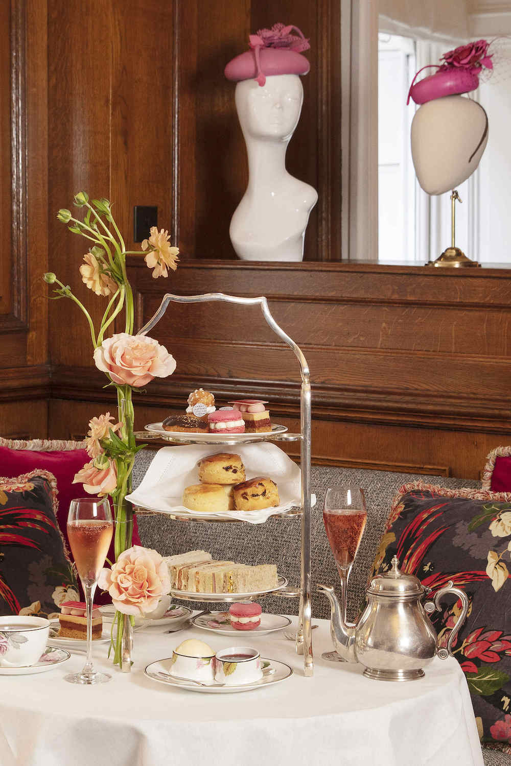 lock & co hatters afternoon tea at brown's hotel