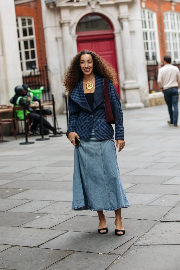 Your Wardrobe Shouldn't Be Without A Denim Maxi Skirt This Spring – Here's Why