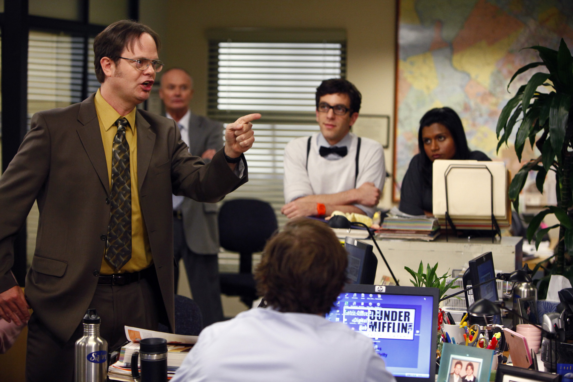 A still from The Office