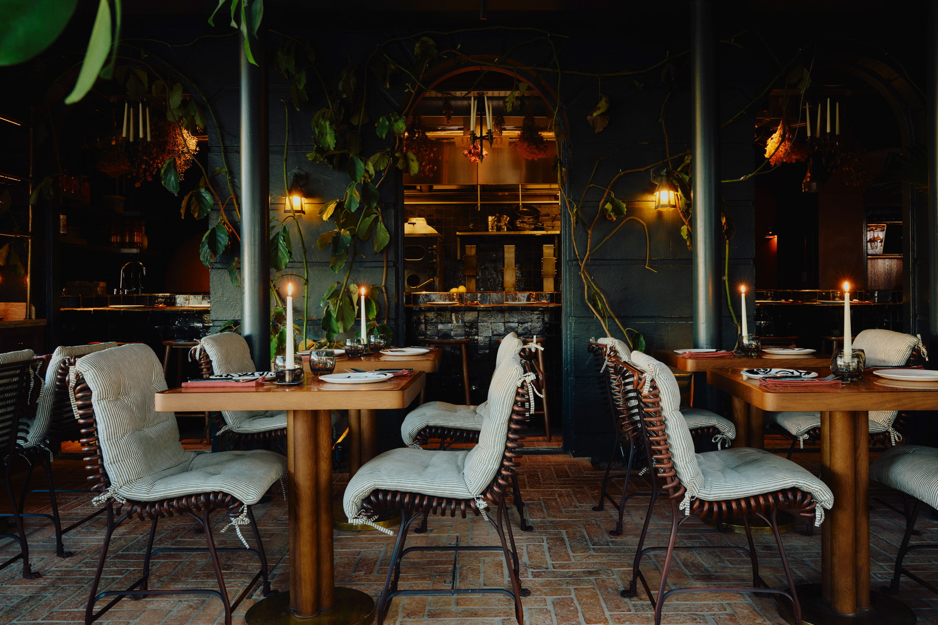 Tables at Tower House Richmond restaurant