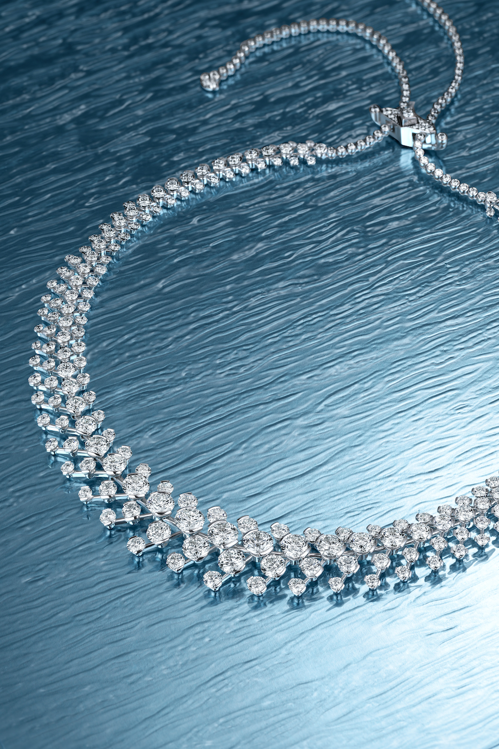 Diamond necklace from David Morris Riviera collection