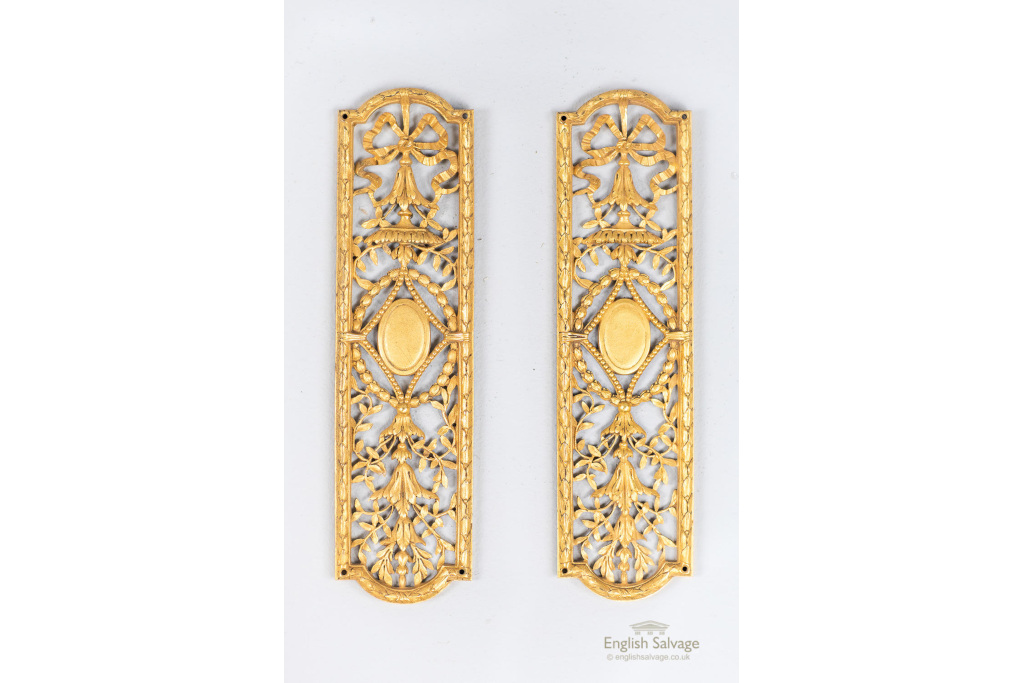 Gold finger plates