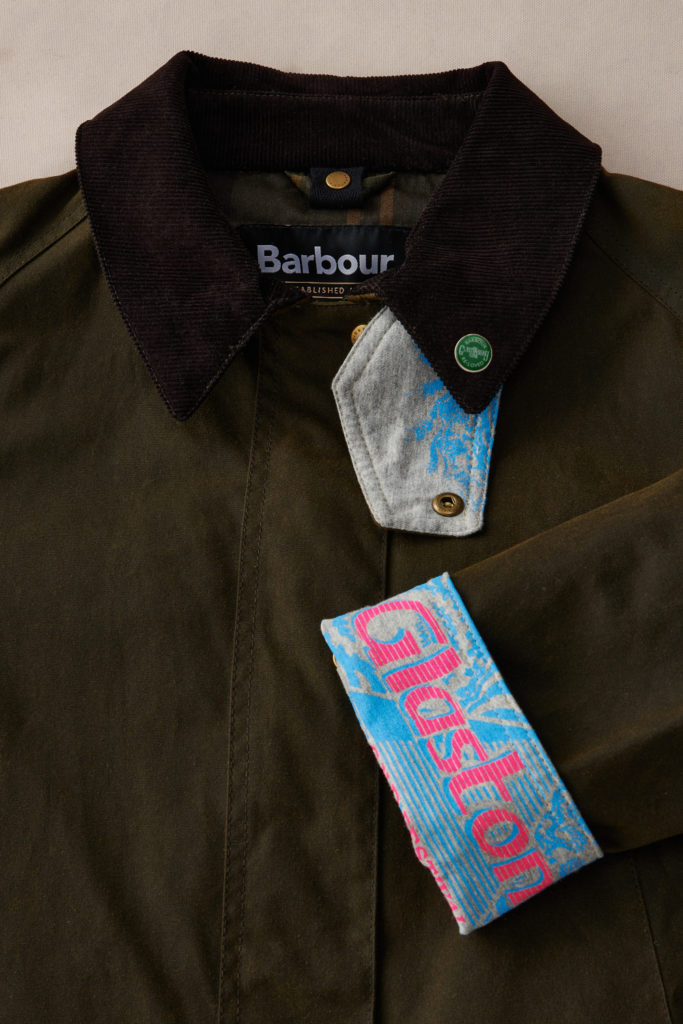 Close up of jacket